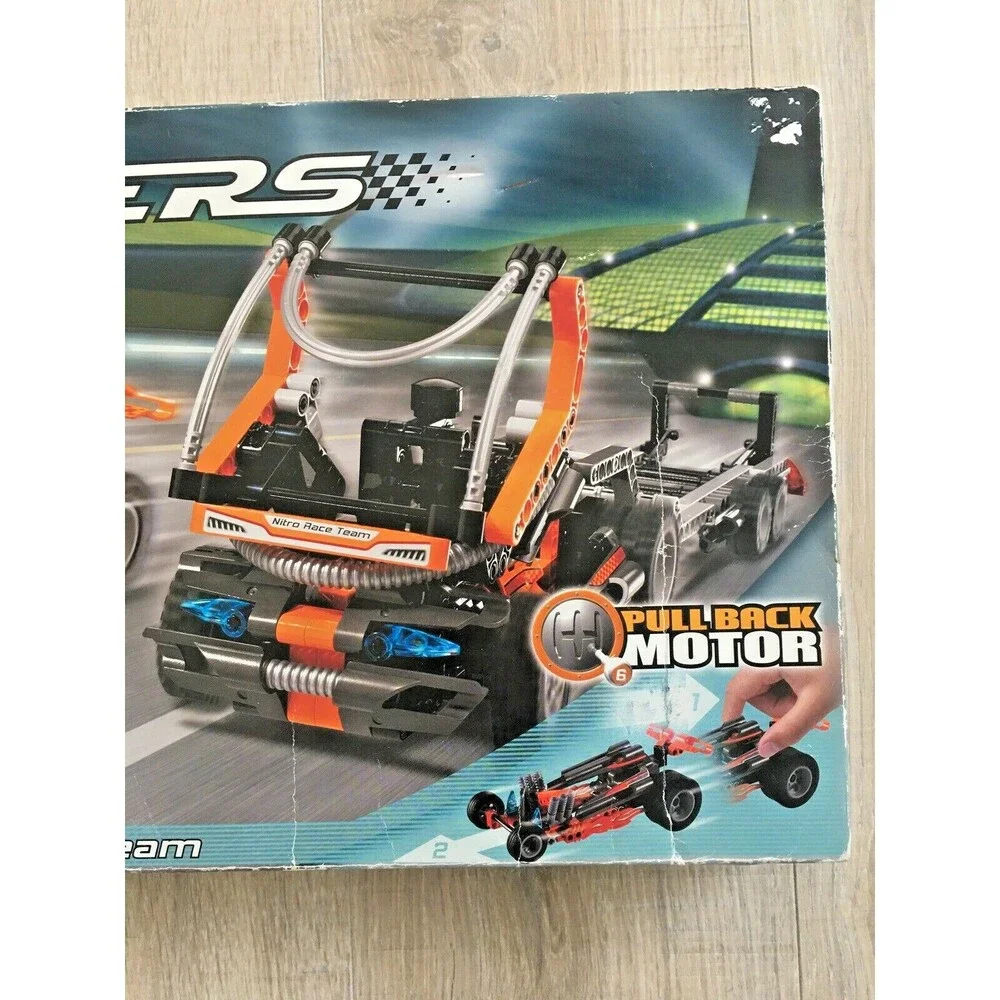 Lego Racers 8473 Nitro Race Team Set 2002 New - Picture 3 of 11